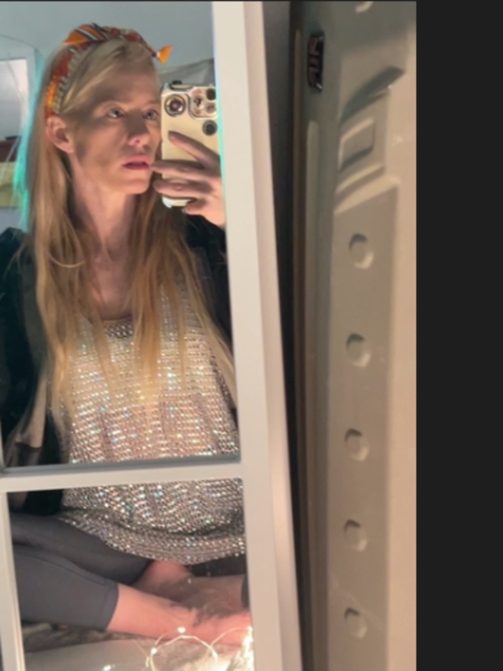 HERMES SILK COLLIERS ET CHIENS TWILLY ORANGE / GRIS BLEUTE - Picture 7 of 12